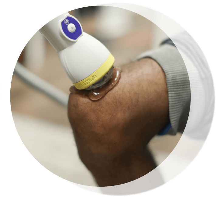 SoftWave Knee Treatment
